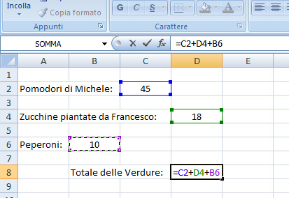 somma-in-excel